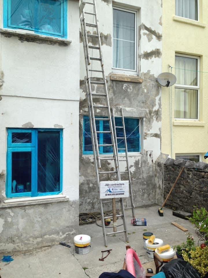 Render repair work in Mousehole
